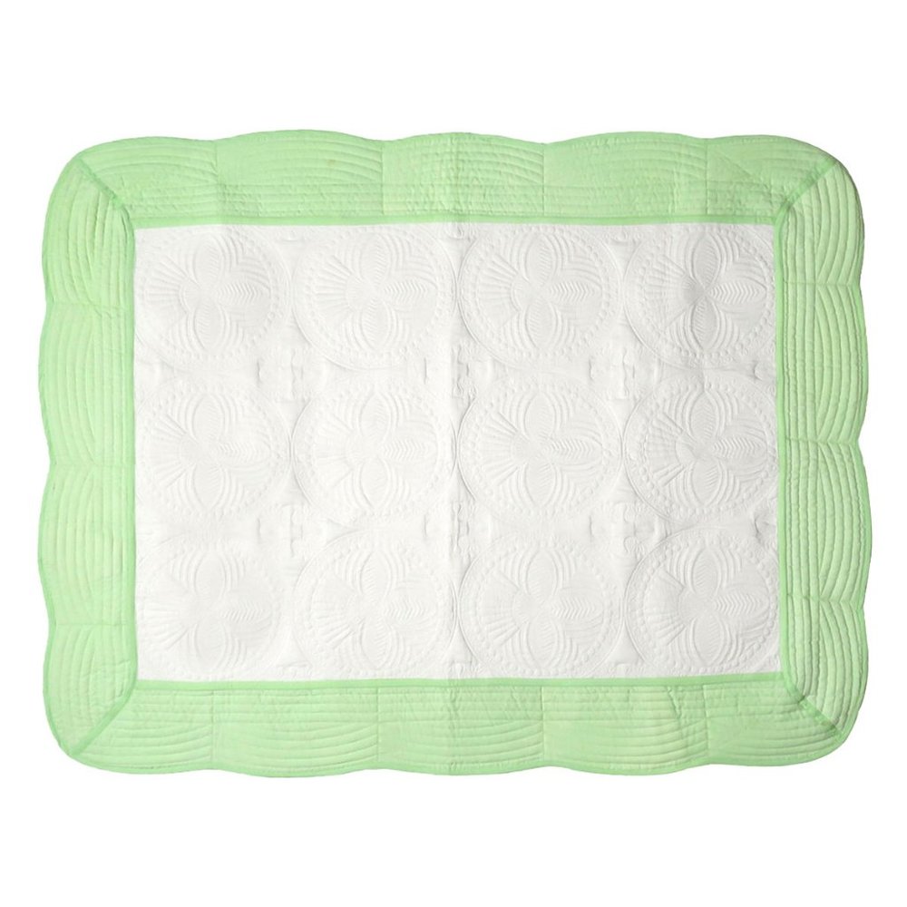 Oussum 100% Cotton Baby Quilts Newborn Baby Embossed Blankets
